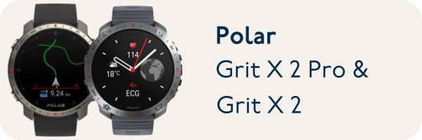 Polar Grit X2 och Grit X2 Pro