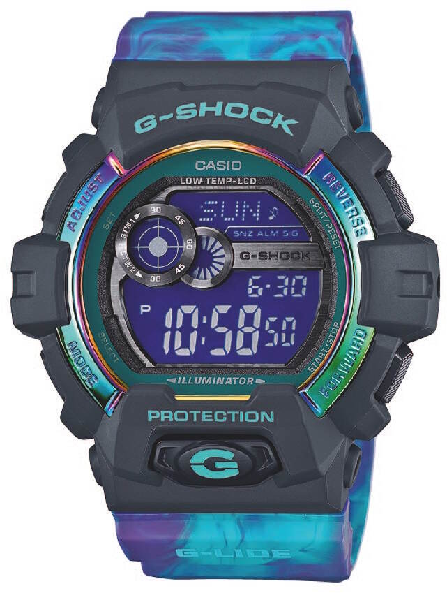 Casio GLS-8900AR-3ER G-Shock G-Lide - klockmagasinet.com