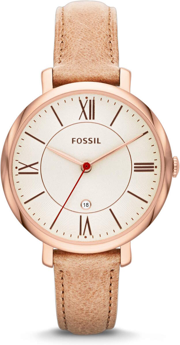 Jacqueline sand clearance leather watch