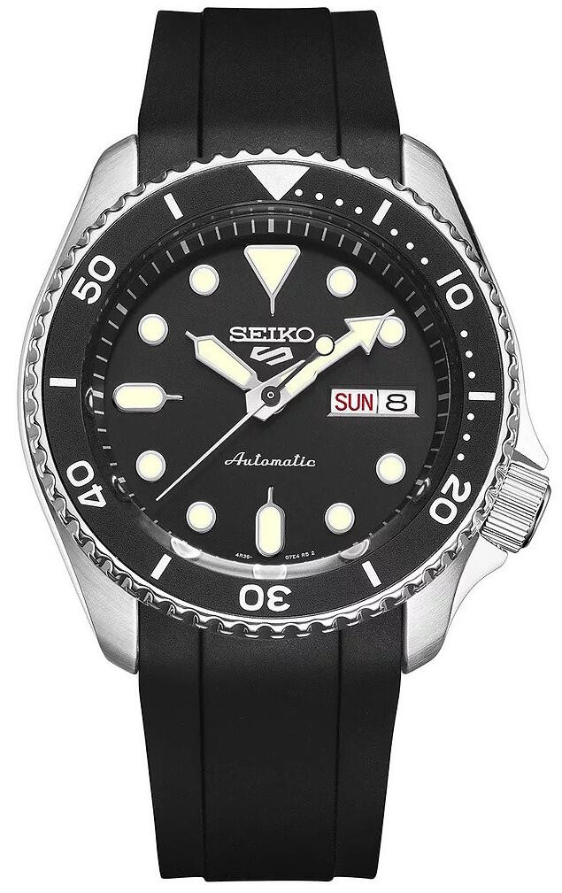 Seiko shop skx007 gummiarmband