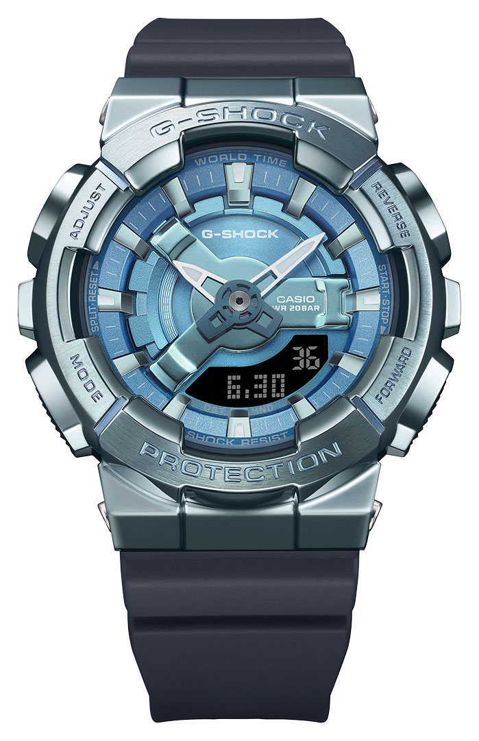 Casio G Shock Metal Covered Gm S Lb Aer Klockmagasinet Com