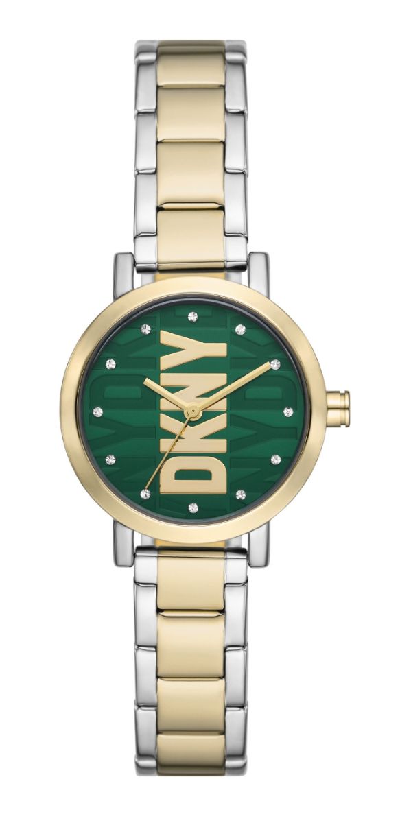 Dkny klocka discount dam läderarmband