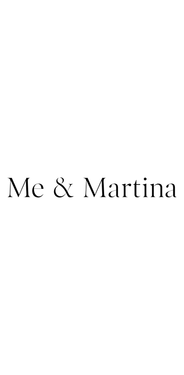 me and martina logo